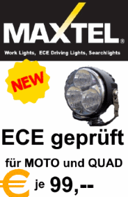 MAXTEL LED für Rallye und Offroad