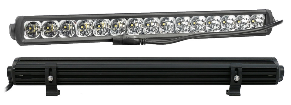 LumialLights LED Bar RANGER+ (524 mm - 59mm Tiefe - 69mm Höhe mit Halter) LED Bar Zusatzscheinwerfer 75 Watt mit E Zulassung