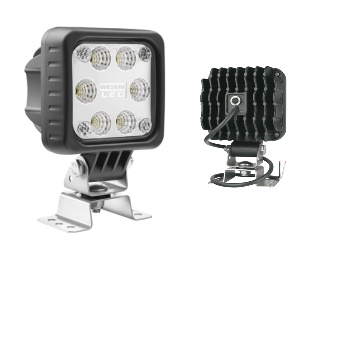 WESEM LED Arbeitsscheinwerfer mit Omega Halter und Ein- und Ausschalter