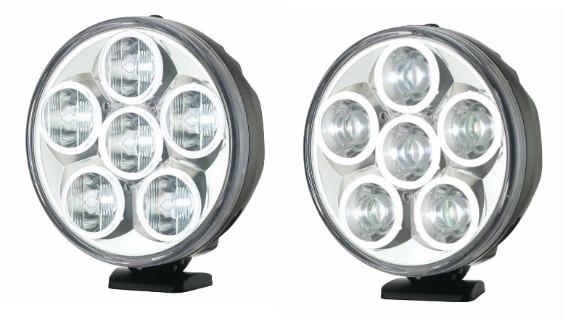 LED Fernscheinwerfer Scheinwerfer mit ECE Straßenzulassung Eintragungsfrei